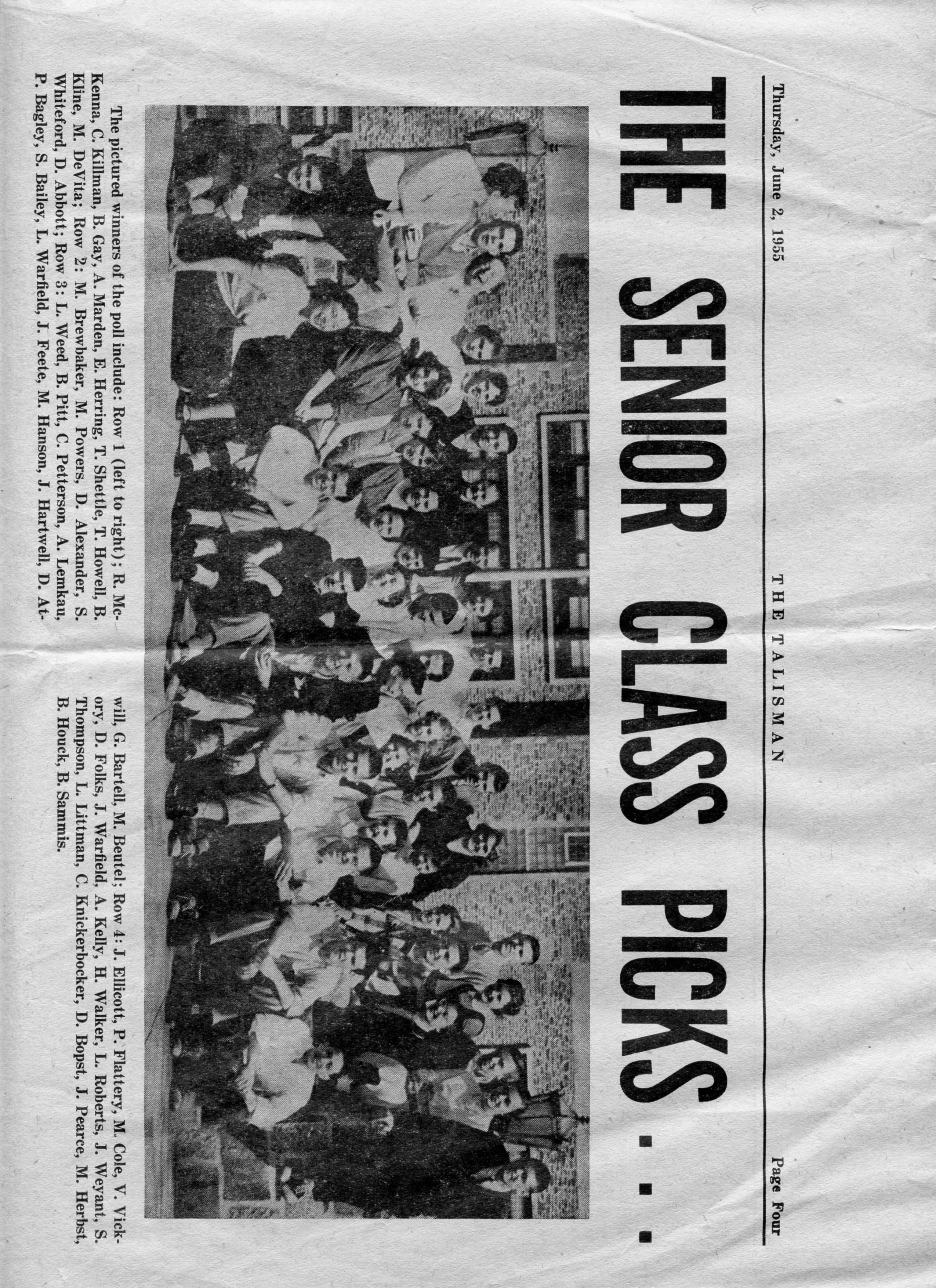 Senior Class Picks